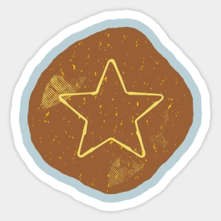 Squid Game Star Honeycomb cookie Sticker